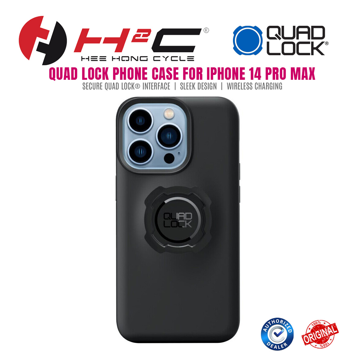 QUAD LOCK PHONE CASE iPHONE 14 PRO MAX